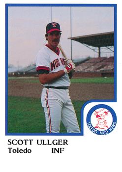 1986 ProCards Toledo Mud Hens #22 Scott Ullger Front
