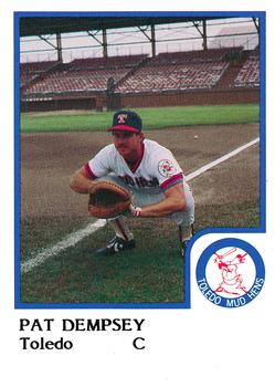 1986 ProCards Toledo Mud Hens #8 Pat Dempsey Front