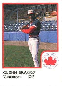 1986 ProCards Vancouver Canadians #5 Glenn Braggs Front