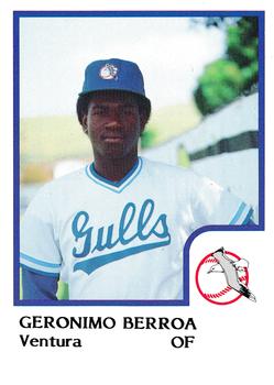 1986 ProCards Ventura Gulls #NNO Geronimo Berroa Front