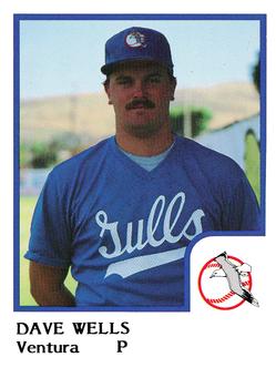 1986 ProCards Ventura Gulls #NNO David Wells Front