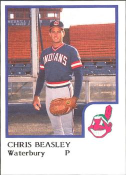 1986 ProCards Waterbury Indians #2 Chris Beasley Front