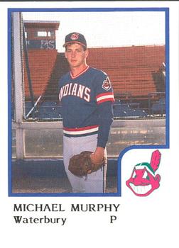 1986 ProCards Waterbury Indians #18 Michael Murphy Front