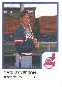 1986 ProCards Waterbury Indians #24 Dain Syverson Front