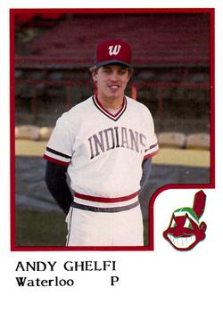 1986 ProCards Waterloo Indians #9 Andy Ghelfi Front