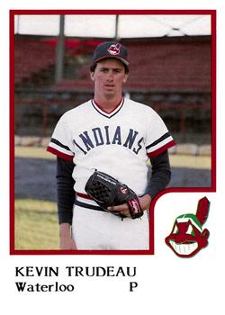 1986 ProCards Waterloo Indians #29 Kevin Trudeau Front