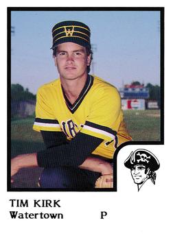 1986 ProCards Watertown Pirates #11 Tim Kirk Front