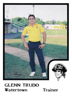 1986 ProCards Watertown Pirates #25 Glenn Trudo Front