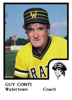 1986 ProCards Watertown Pirates #6 Guy Conti Front