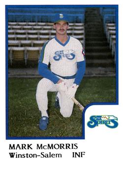 1986 ProCards Winston-Salem Spirits #NNO Mark McMorris Front