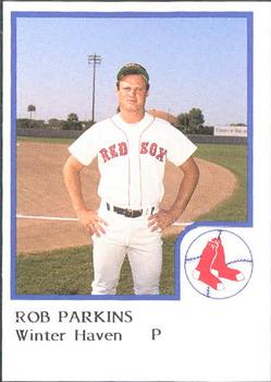 1986 ProCards Winter Haven Red Sox #NNO Rob Parkins Front