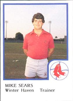 1986 ProCards Winter Haven Red Sox #NNO Mike Sears Front