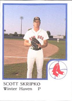 1986 ProCards Winter Haven Red Sox #NNO Scott Skripko Front