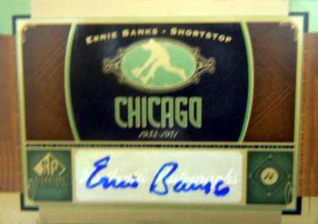 2012 SP Signature Edition #CHC-1 Ernie Banks Front
