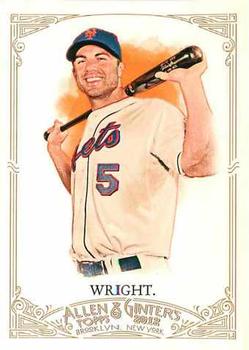 2012 Topps Allen & Ginter #121 David Wright Front