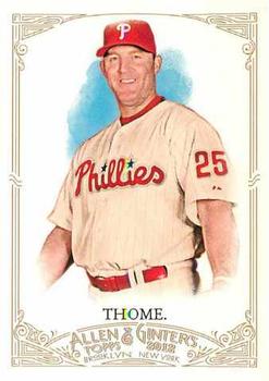 2012 Topps Allen & Ginter #226 Jim Thome Front