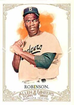 2012 Topps Allen & Ginter #31 Jackie Robinson Front