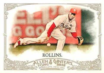 2012 Topps Allen & Ginter #40 Jimmy Rollins Front