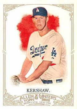 2012 Topps Allen & Ginter #41 Clayton Kershaw Front