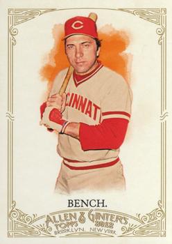 2012 Topps Allen & Ginter #6 Johnny Bench Front