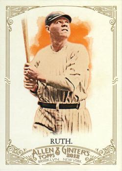 2012 Topps Allen & Ginter #176 Babe Ruth Front