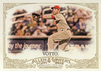 2012 Topps Allen & Ginter #206 Joey Votto Front