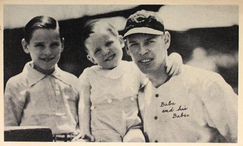 1936 National Chicle Fine Pen Premiums (R313) #NNO Babe and his Babes Front