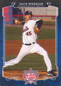 2012 Grandstand Eastern League All-Stars Eastern Division #NNO Zack Wheeler Front