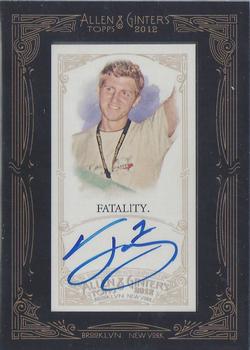 2012 Topps Allen & Ginter - Autographs #AGA-FT1 Fatal1ty Front