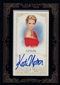 2012 Topps Allen & Ginter - Autographs #AGA-KUP Kate Upton Front