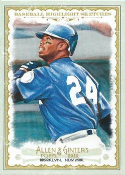 2012 Topps Allen & Ginter - Baseball Highlights Sketches #BH-15 Ken Griffey Jr. Front