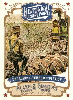 2012 Topps Allen & Ginter - Historical Turning Points #HTP20 The Agricultural Revolution Front
