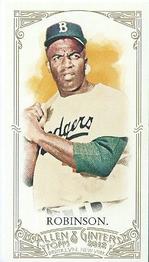 2012 Topps Allen & Ginter - Mini #31 Jackie Robinson Front