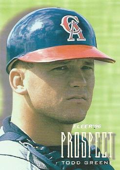 1996 Fleer - Prospects #6 Todd Greene Front