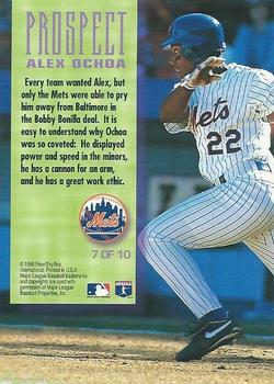 1996 Fleer - Prospects #7 Alex Ochoa Back