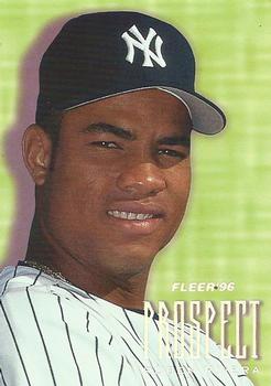1996 Fleer - Prospects #8 Ruben Rivera Front