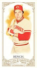 2012 Topps Allen & Ginter - Mini A & G Back #6 Johnny Bench Front