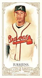 2012 Topps Allen & Ginter - Mini A & G Back #22 Jair Jurrjens Front