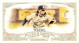 2012 Topps Allen & Ginter - Mini A & G Back #68 Rickie Weeks Front