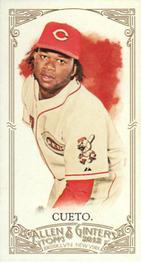 2012 Topps Allen & Ginter - Mini A & G Back #74 Johnny Cueto Front