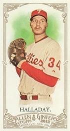 2012 Topps Allen & Ginter - Mini A & G Back #90 Roy Halladay Front