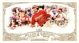2012 Topps Allen & Ginter - Mini A & G Back #234 Carlos Lee Front