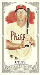 2012 Topps Allen & Ginter - Mini A & G Back #291 Chase Utley Front