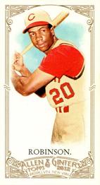 2012 Topps Allen & Ginter - Mini A & G Back #325 Frank Robinson Front