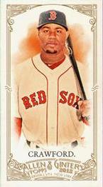 2012 Topps Allen & Ginter - Mini A & G Back #331 Carl Crawford Front