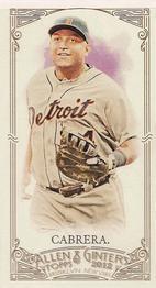 2012 Topps Allen & Ginter - Mini A & G Back Red #3 Miguel Cabrera Front