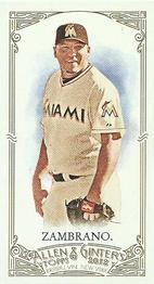 2012 Topps Allen & Ginter - Mini A & G Back Red #30 Carlos Zambrano Front