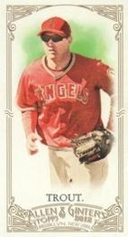 2012 Topps Allen & Ginter - Mini A & G Back Red #140 Mike Trout Front