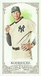 2012 Topps Allen & Ginter - Mini A & G Back Red #288 Alex Rodriguez Front