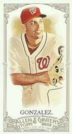 2012 Topps Allen & Ginter - Mini A & G Back Red #336 Gio Gonzalez Front